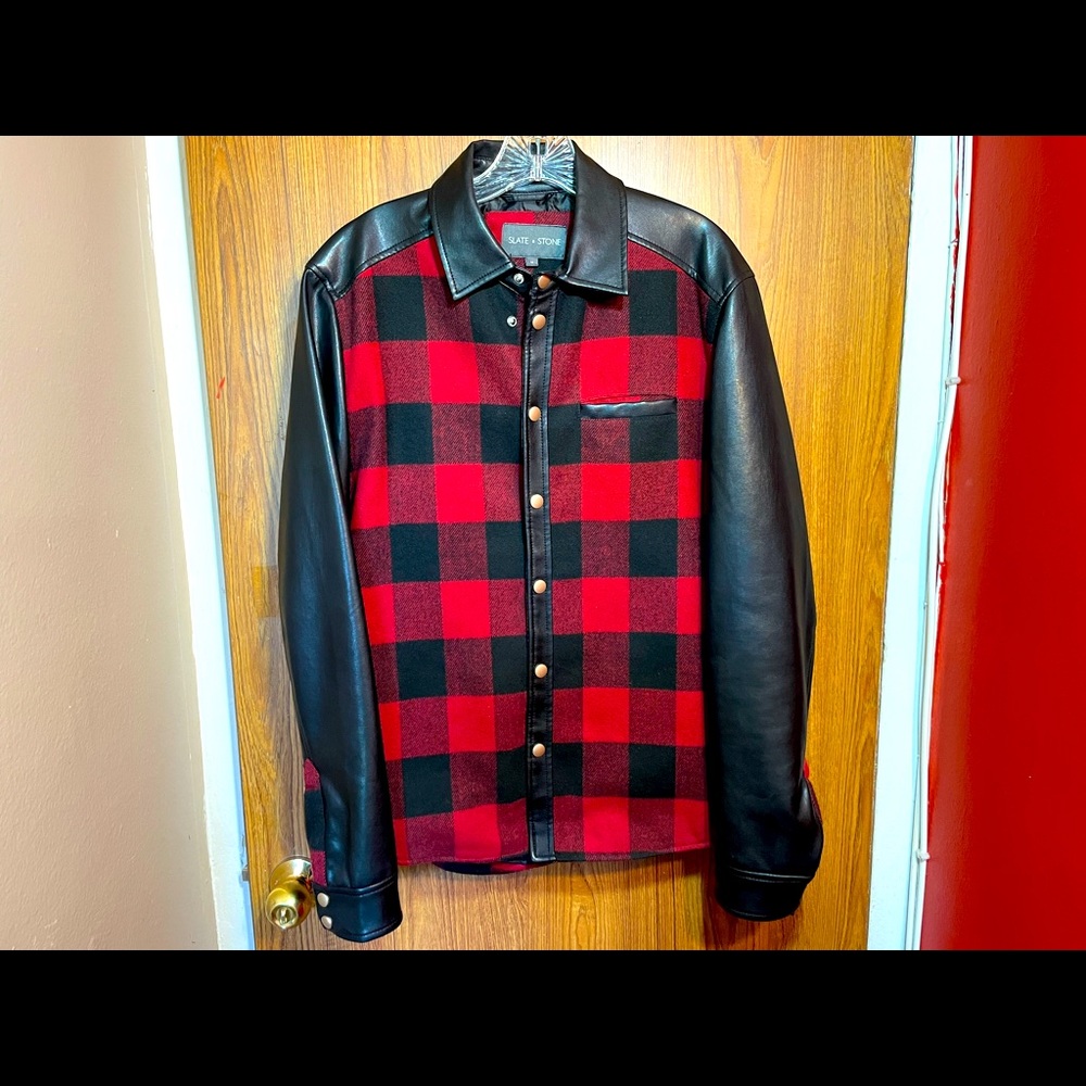 Slate & stone flannel shirt